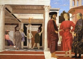 皮耶羅 德拉 弗朗西斯卡 The Flagellation 皮耶羅 德拉 弗朗西斯卡 The Flagellation